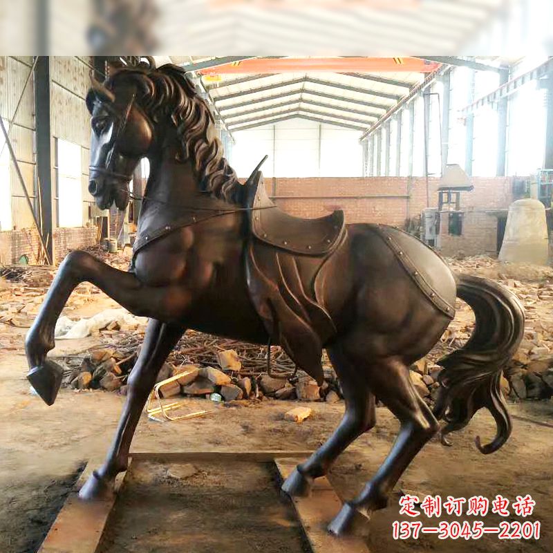 盐城铜雕战马