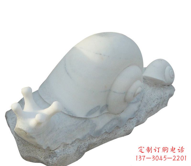盐城蜗牛石雕公园动物摆件