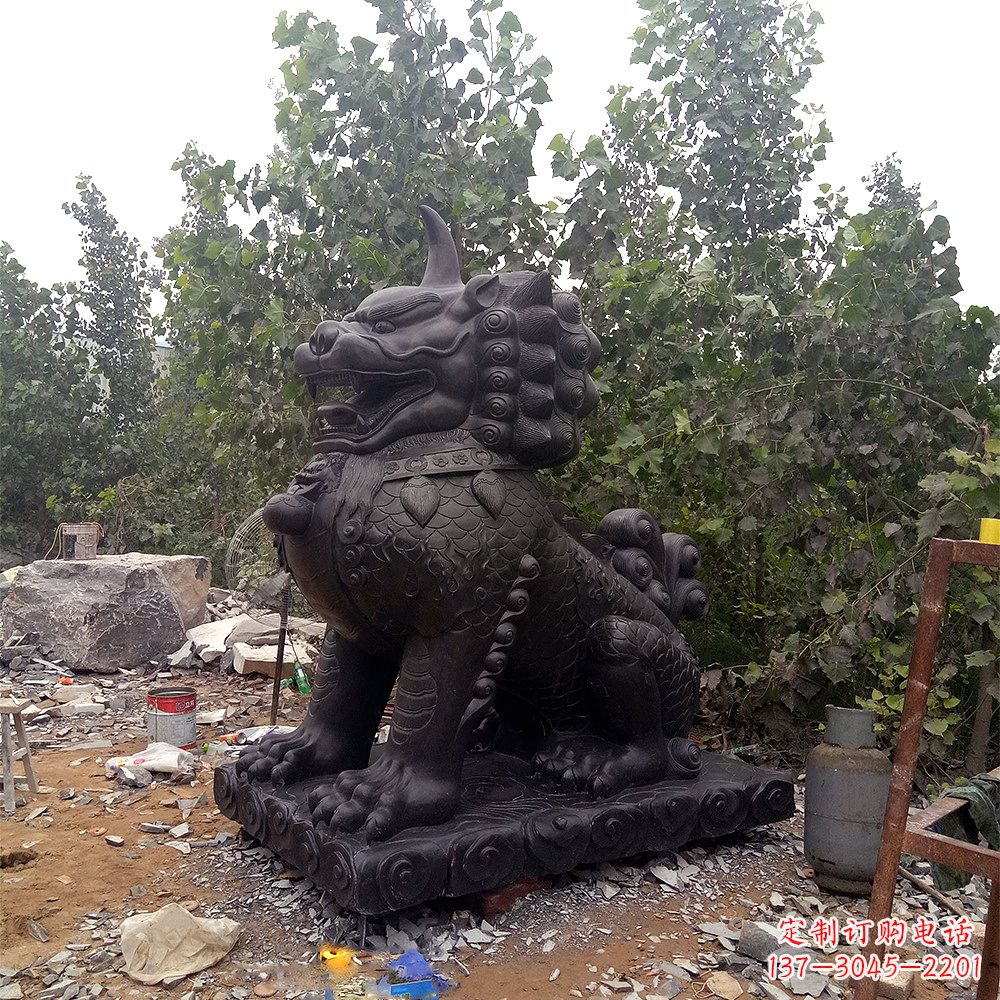 盐城獬豸铸铜雕塑