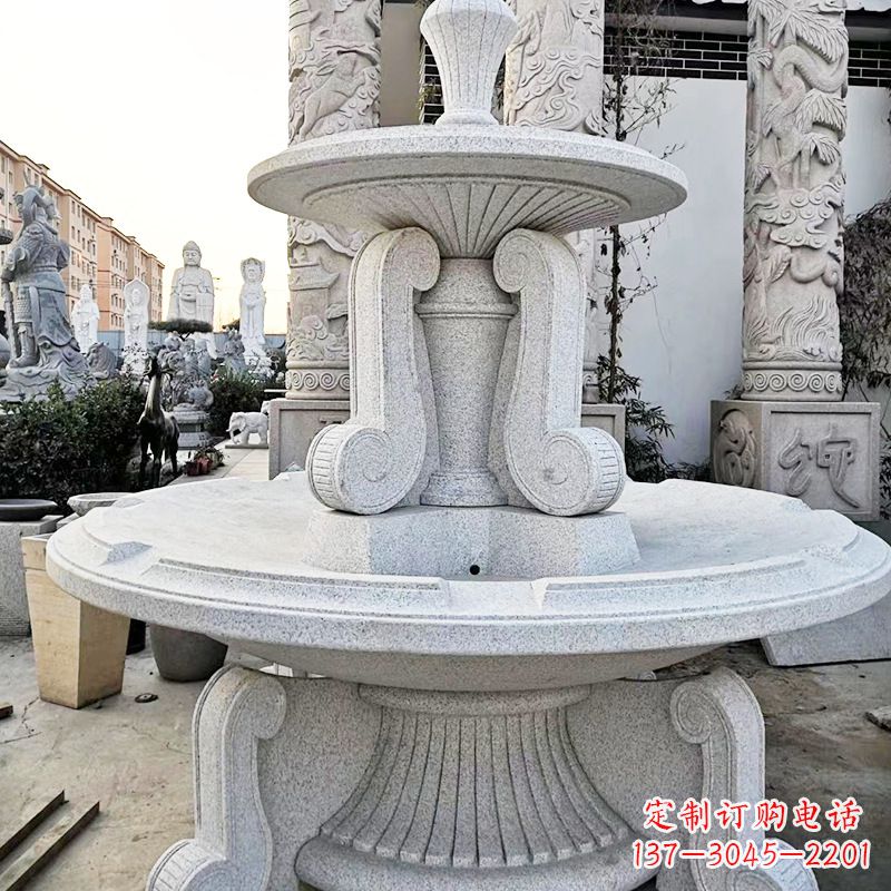 盐城许愿池喷泉 石雕