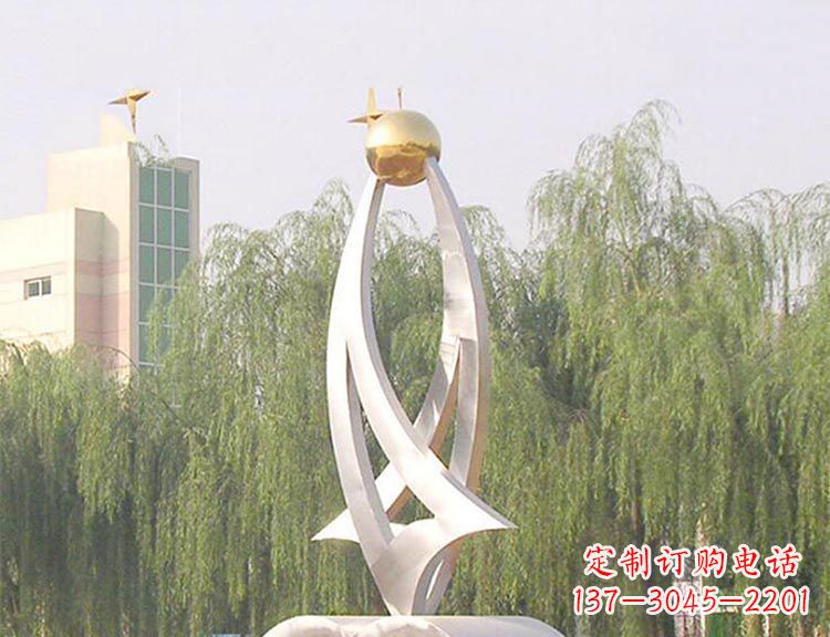 盐城园林不锈钢创意书籍雕塑